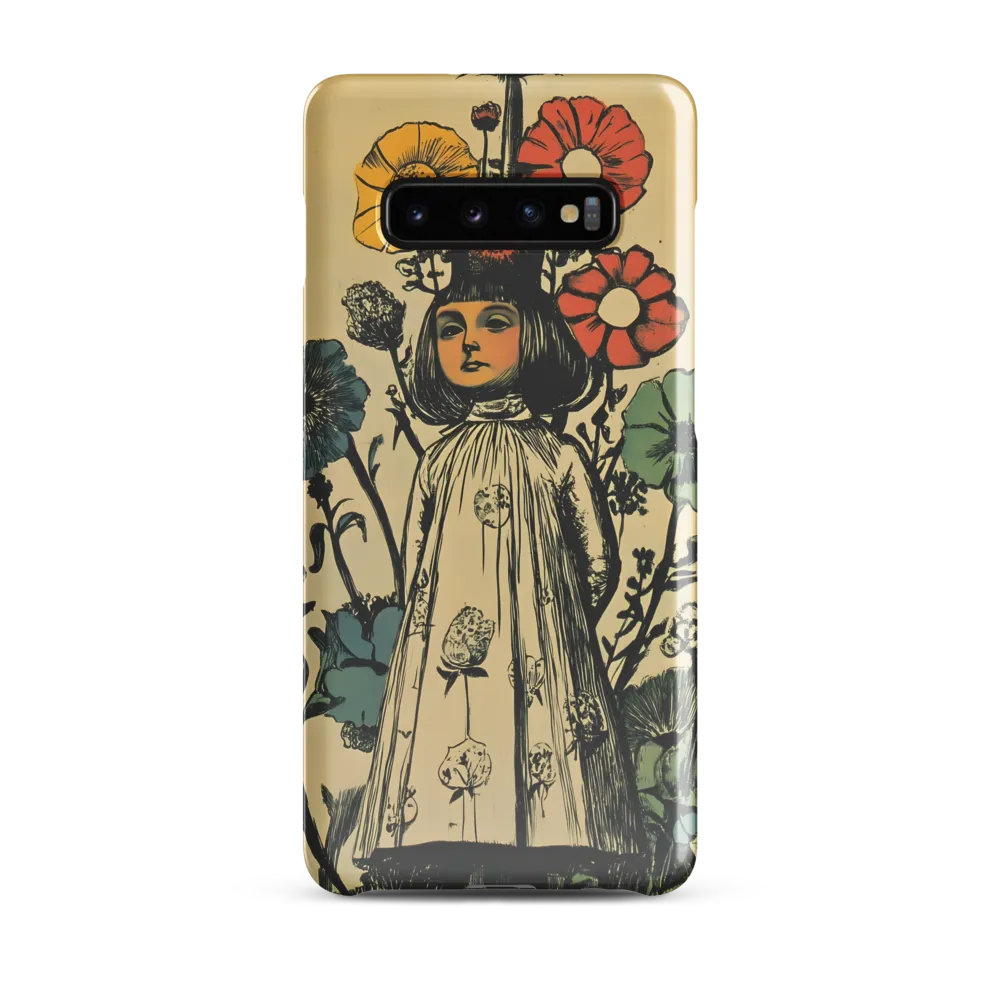 Whimsical Blooming Innocence | Phone Case |  S10 Plus | Snap Case | Glossy