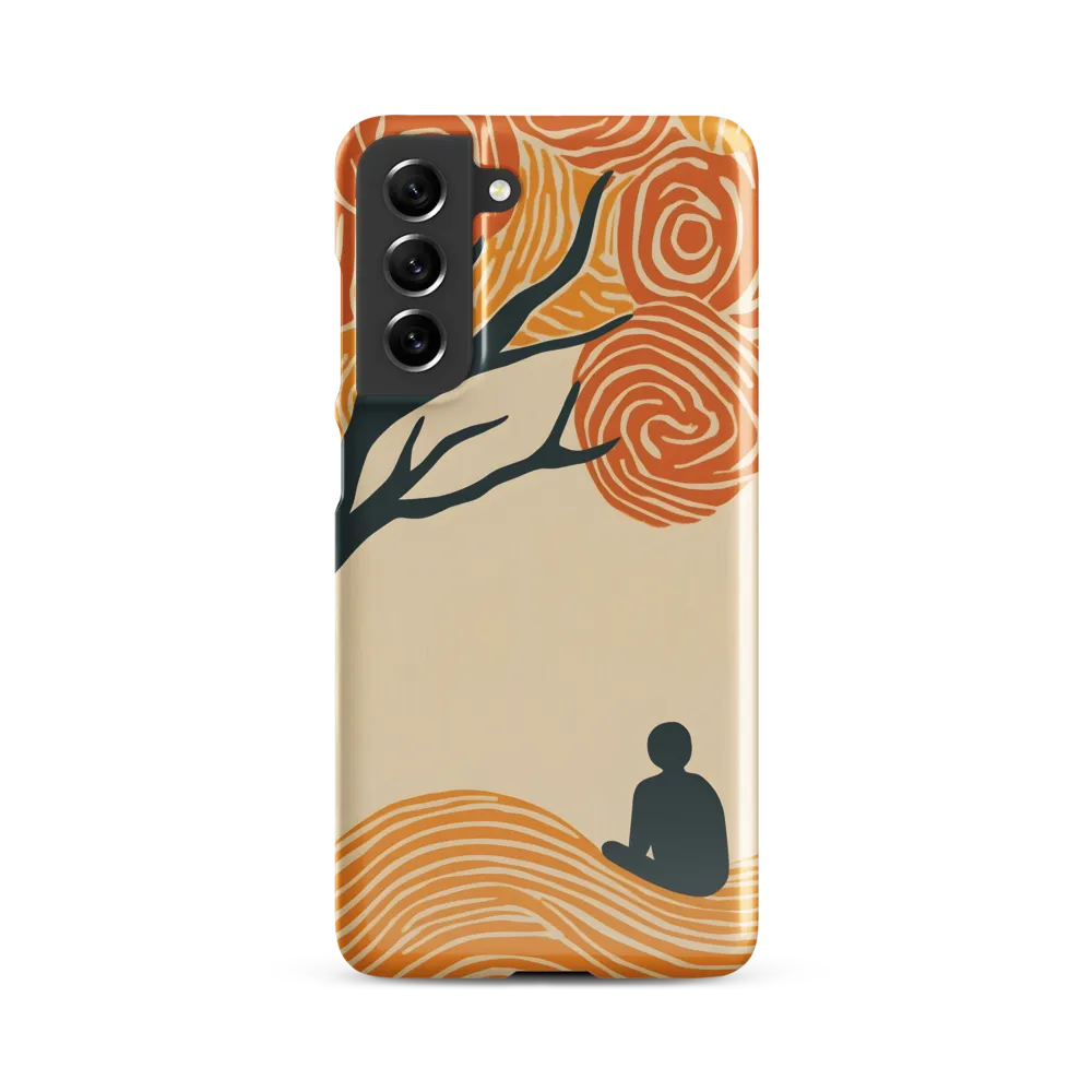 Silent Reflections under Swirling Leaves