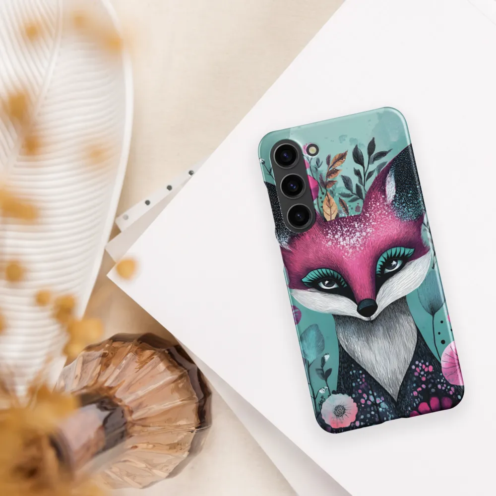 Whimsical Fox Among Blossoms