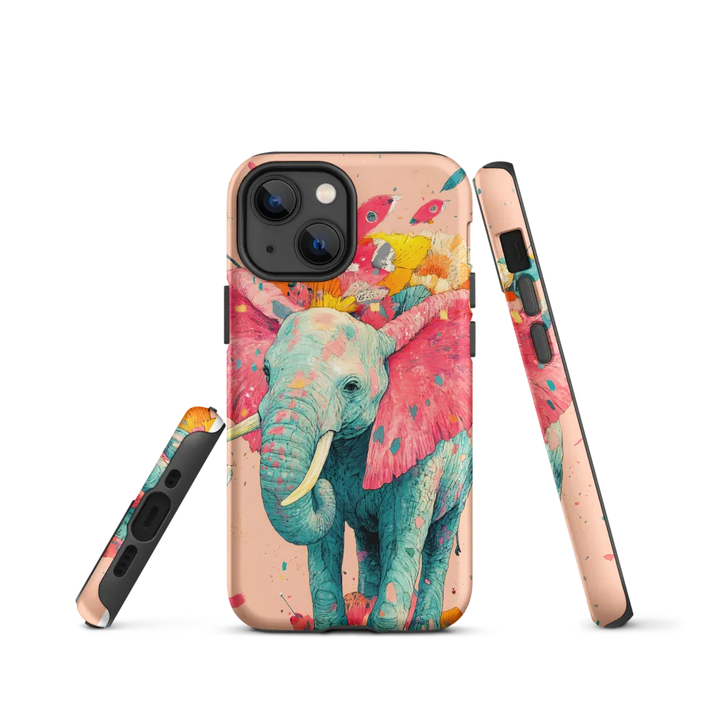 Whimsical Elegance: The Floral Elephant