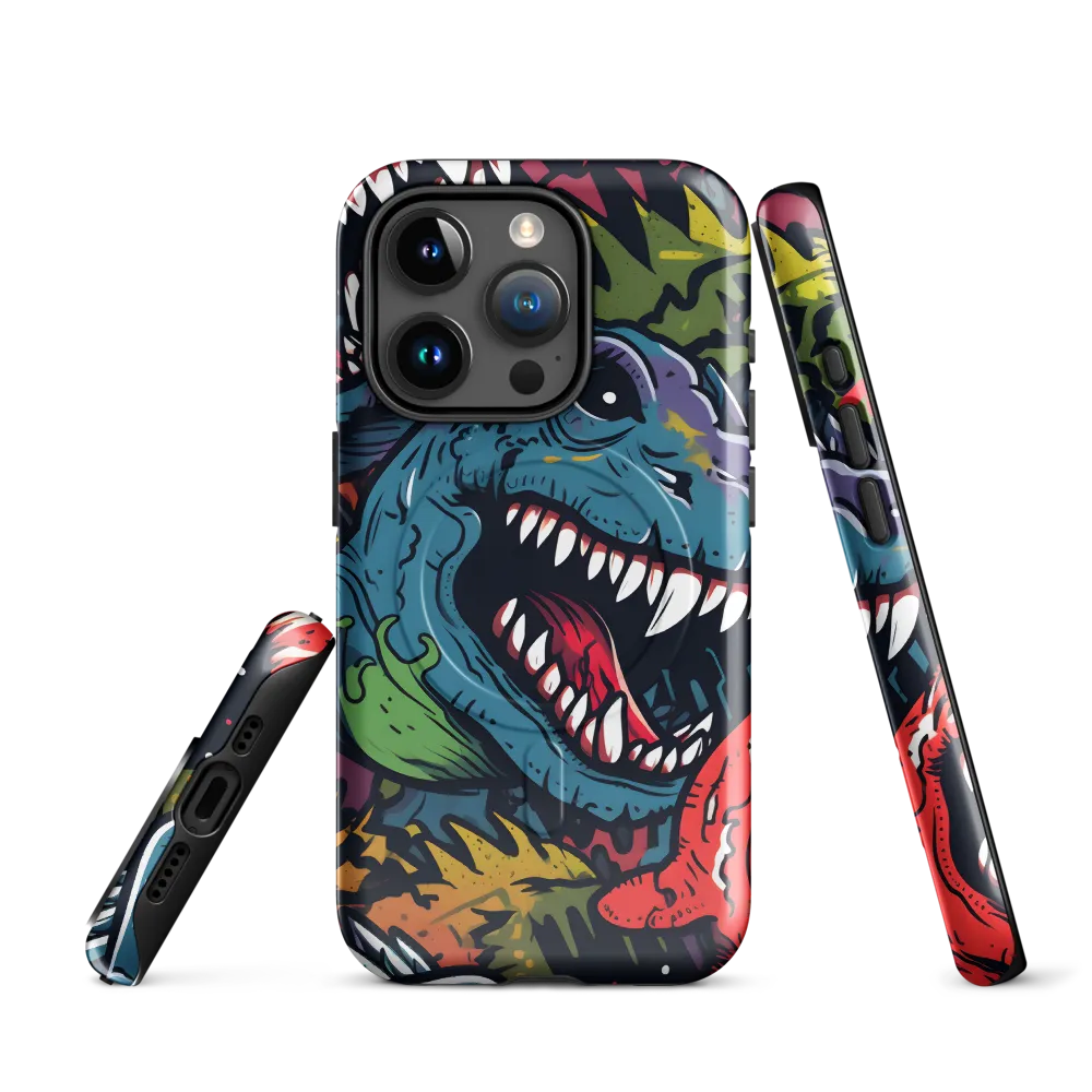 Dino Mania: A Colorful Frenzy