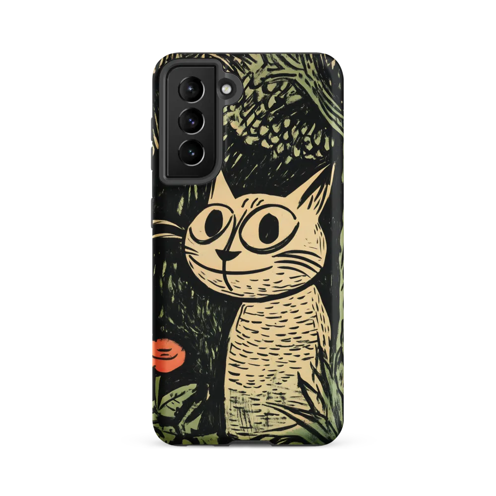 Whimsical Cat in the Forest