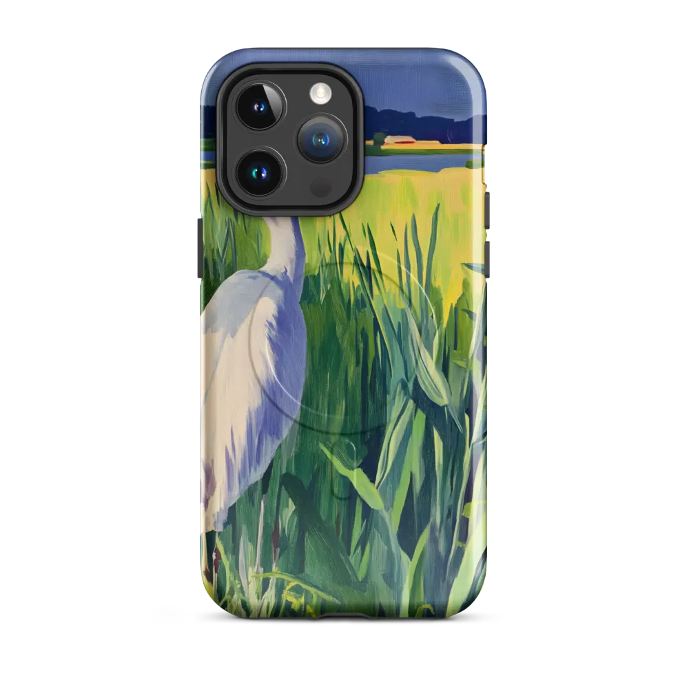 Graceful Presence: The Heron in the Meadow