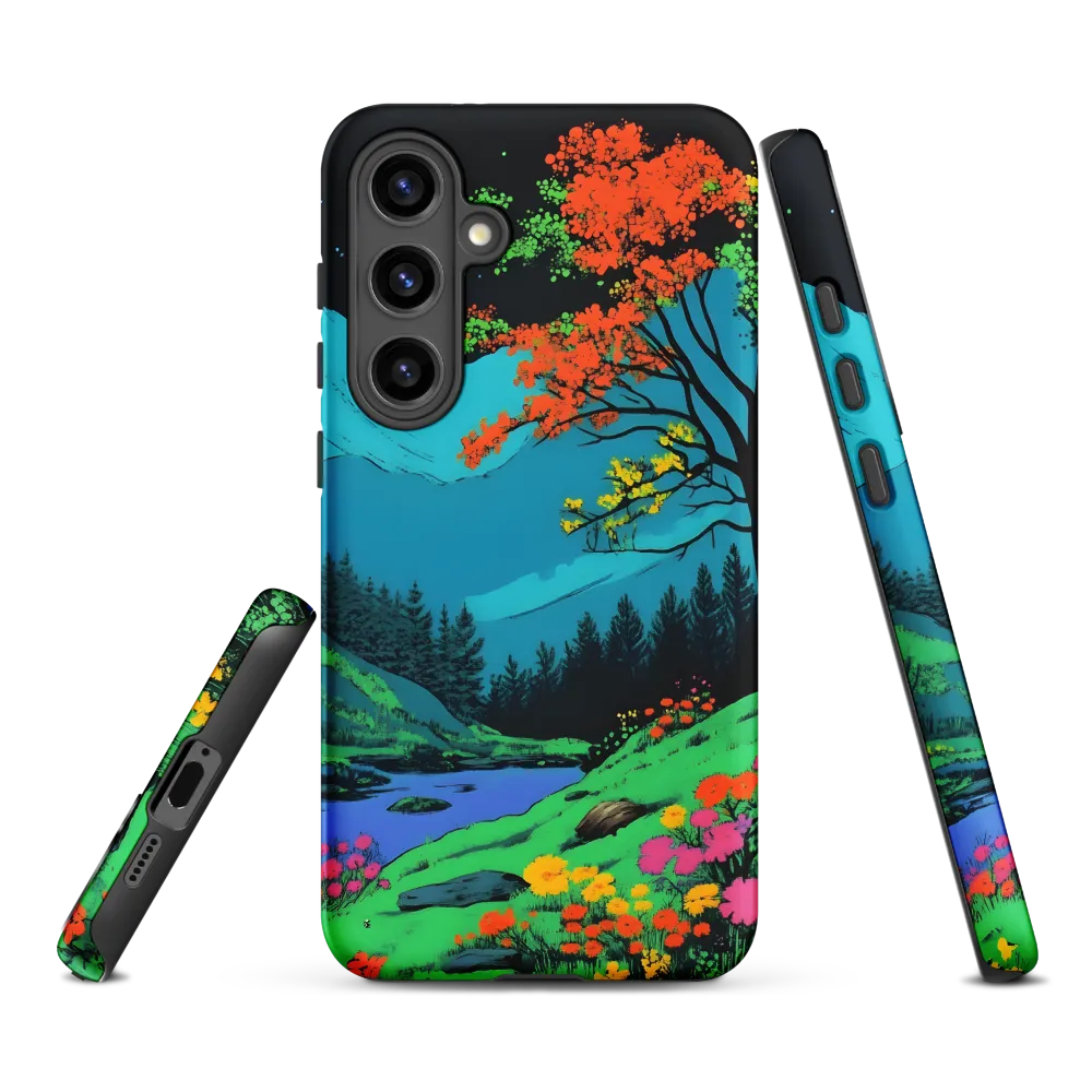 Neon Dreams: A Vibrant Landscape