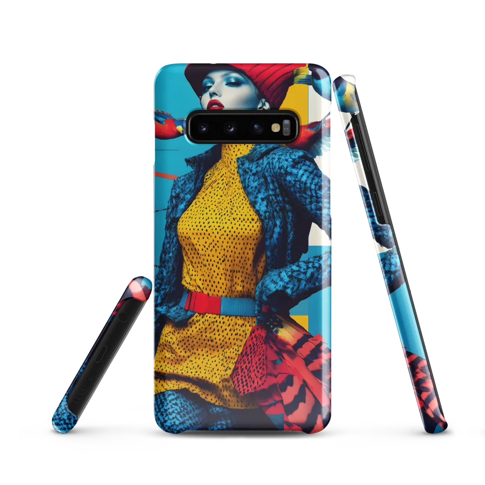 Vibrant Fusion of Nature and Fashion