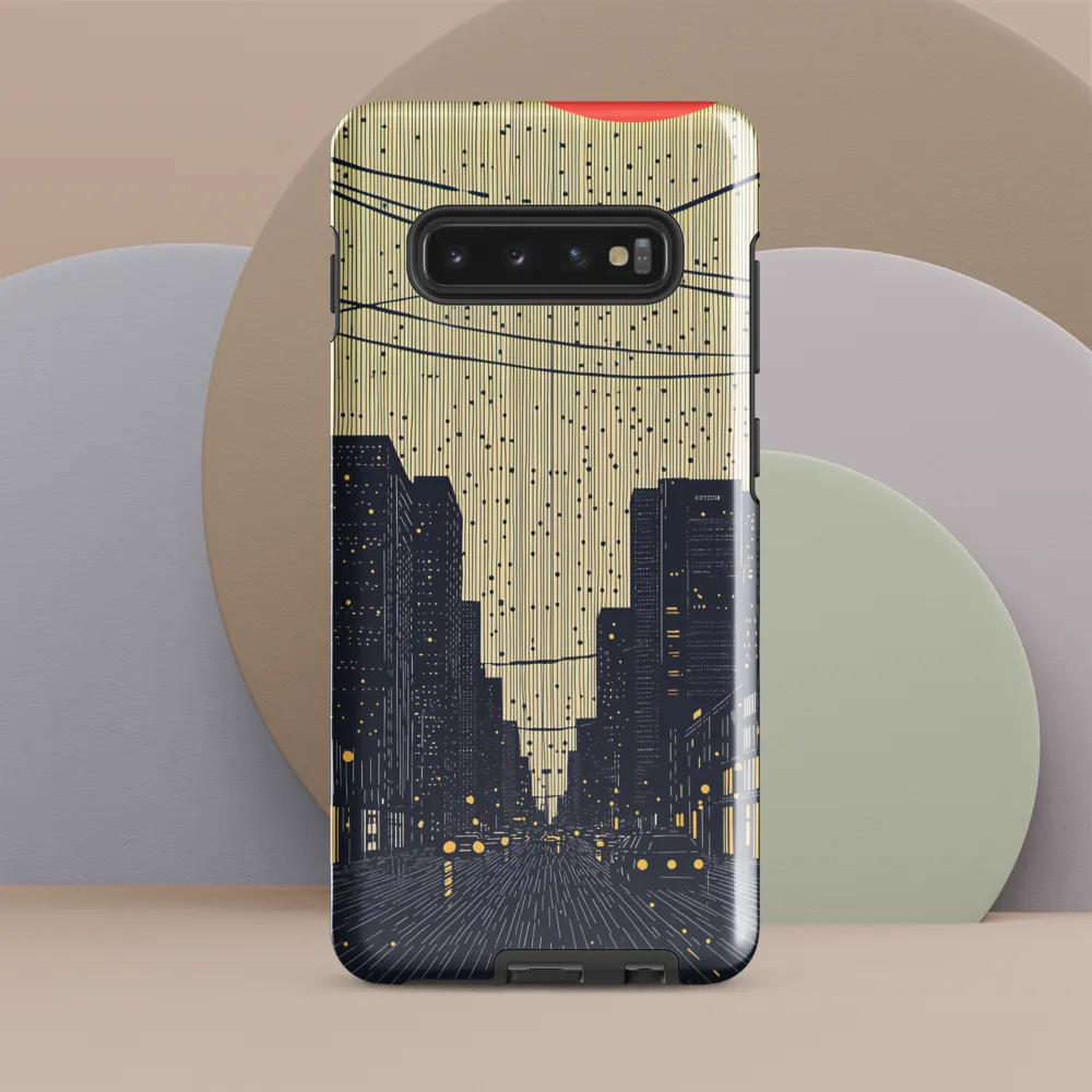 Glistening Streets of Melancholy | Phone Case |  S10 Plus | Tough Case | Glossy