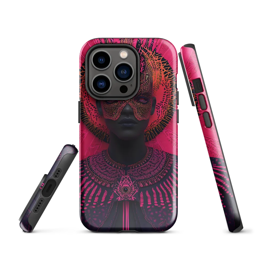 Halo of Magenta — Masked Ornament