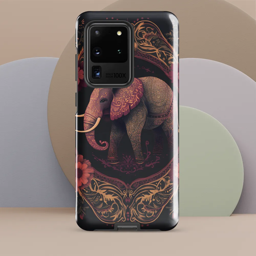 Regal Reverie: The Ornate Elephant