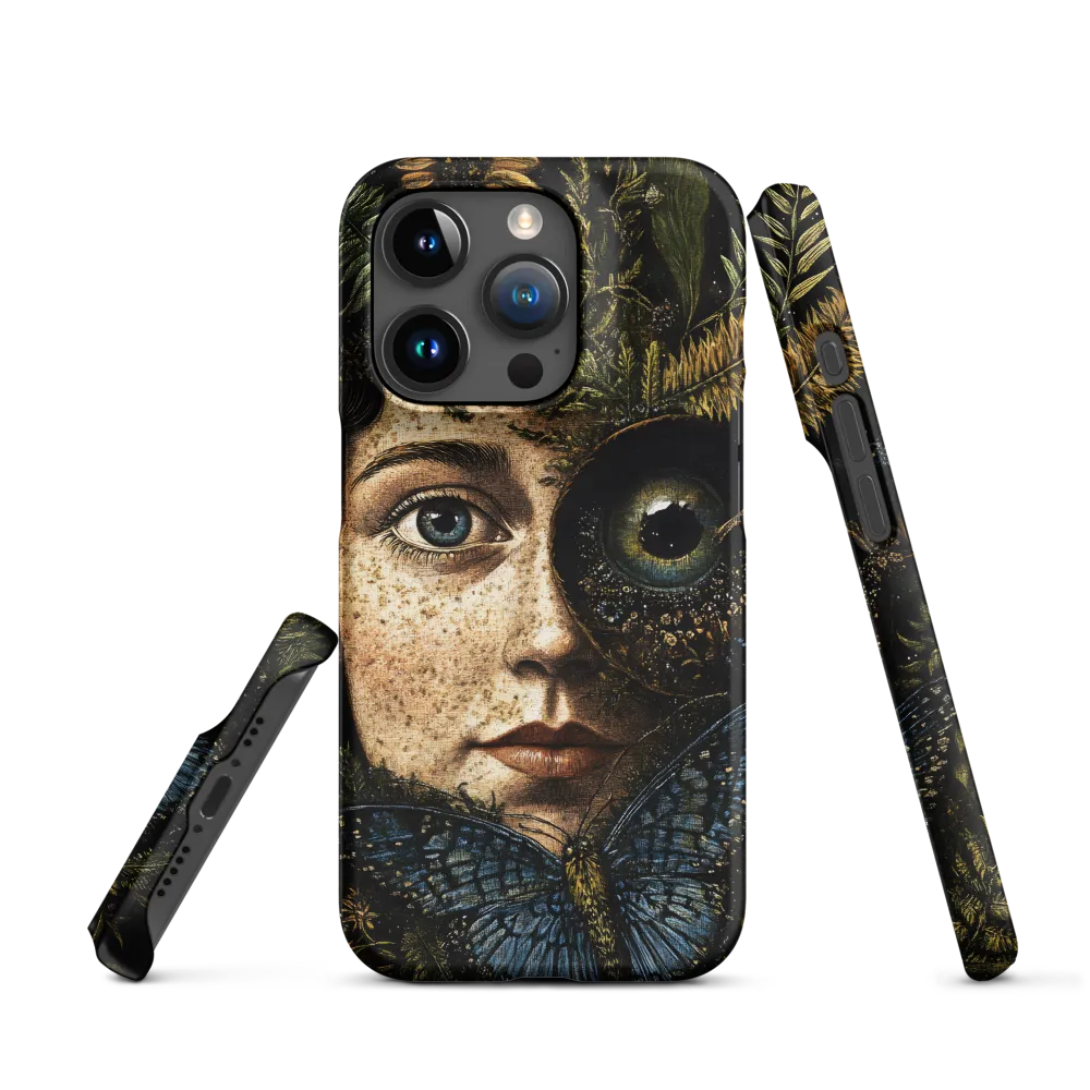 Nature's Embrace: A Surreal Portrait | Phone Case |  15 Pro | Snap Case | Matte