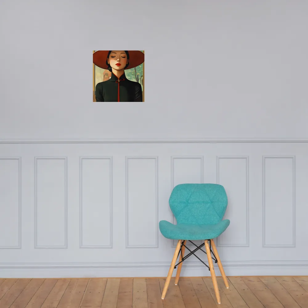 Elegance in Tranquility | Poster | 14″×14″