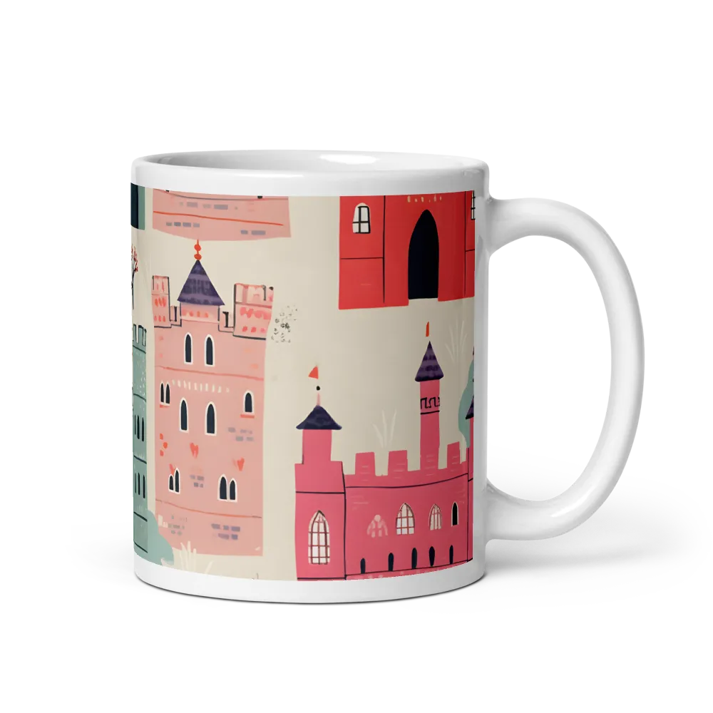 Enchanted Castles and Characters | Mug with White inside | 11 oz