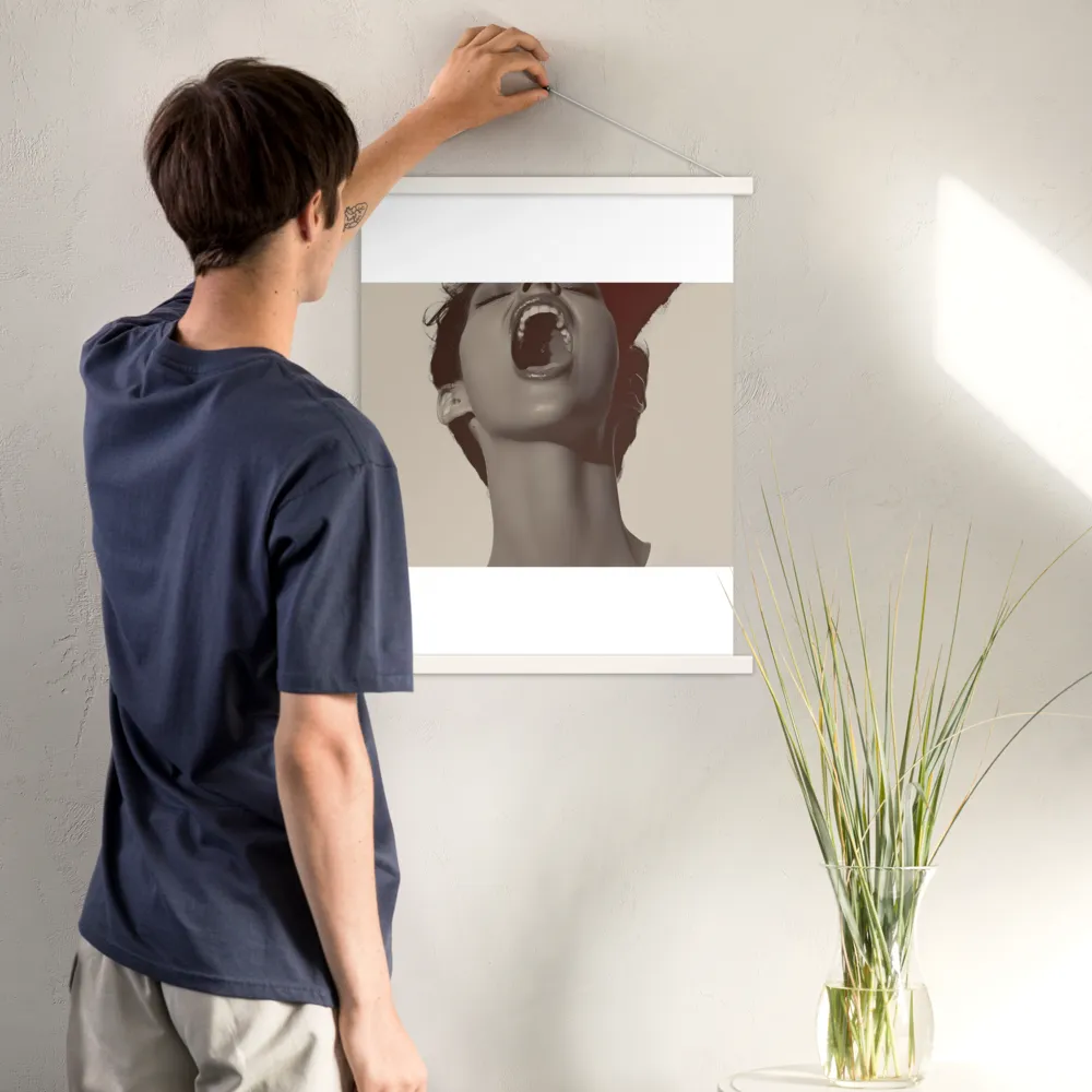 Echoes of Emotion | Poster With White Wood Hanger | 18″×24″
