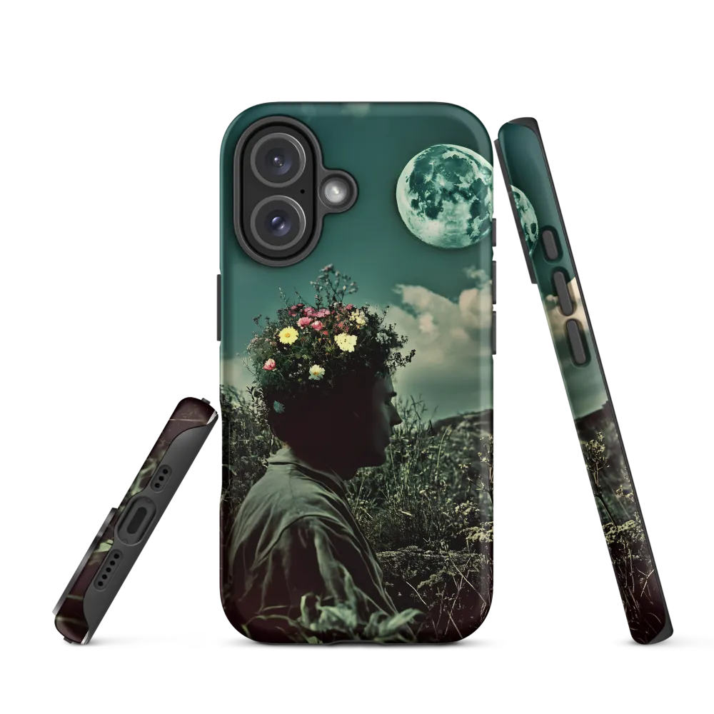 Moonlit Blossom | Phone Case |  16 | Tough Case | Matte