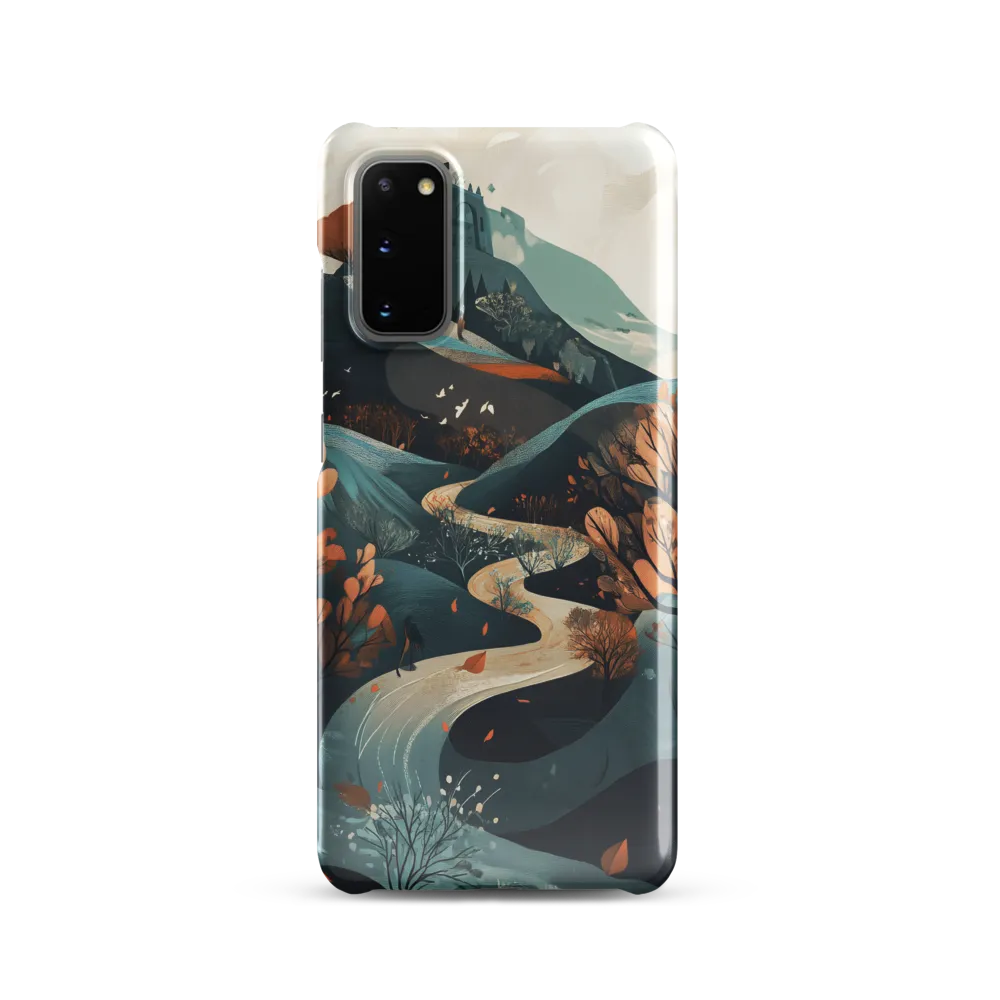 Whispers of Autumn: A Serene Journey | Phone Case |  S20 | Snap Case | Glossy
