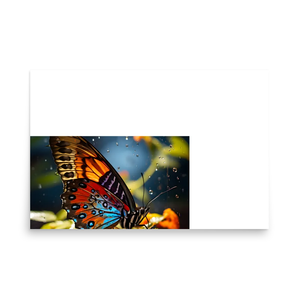 Dance of Colors: The Butterfly's Elegance