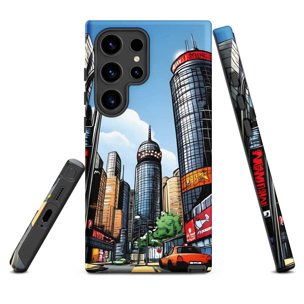 Urban Pulse: A Comic Cityscape