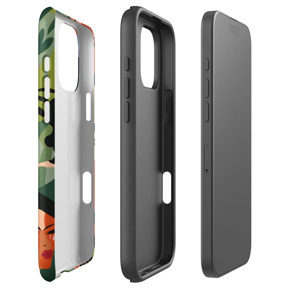 Harmony of Nature and Femininity | Phone Case |  16 Pro Max | Tough Case | Matte