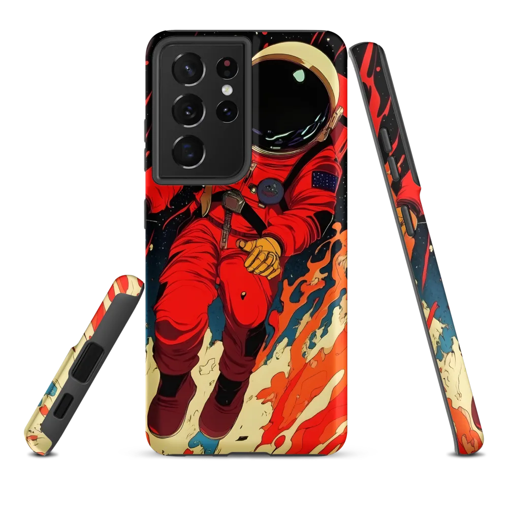 Cosmic Descent of the Astronaut