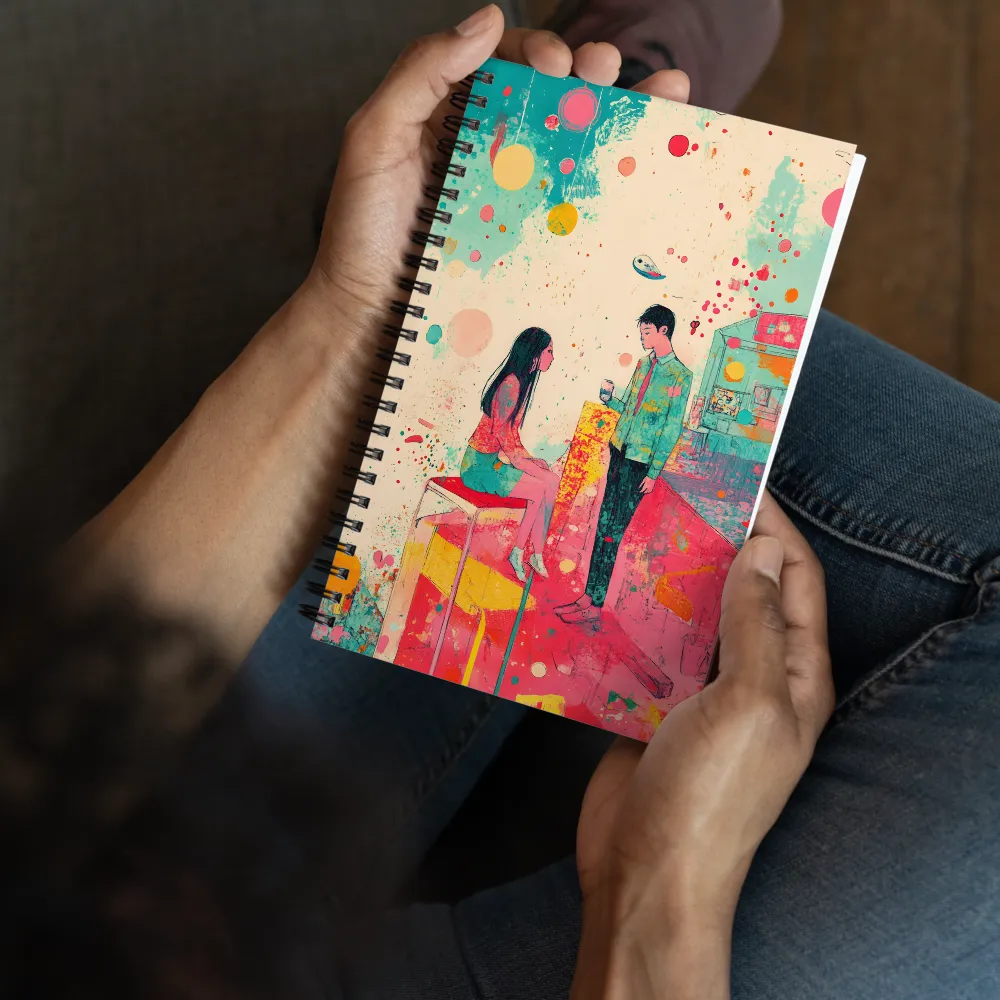 Moments Between Us | Spiral Notebook