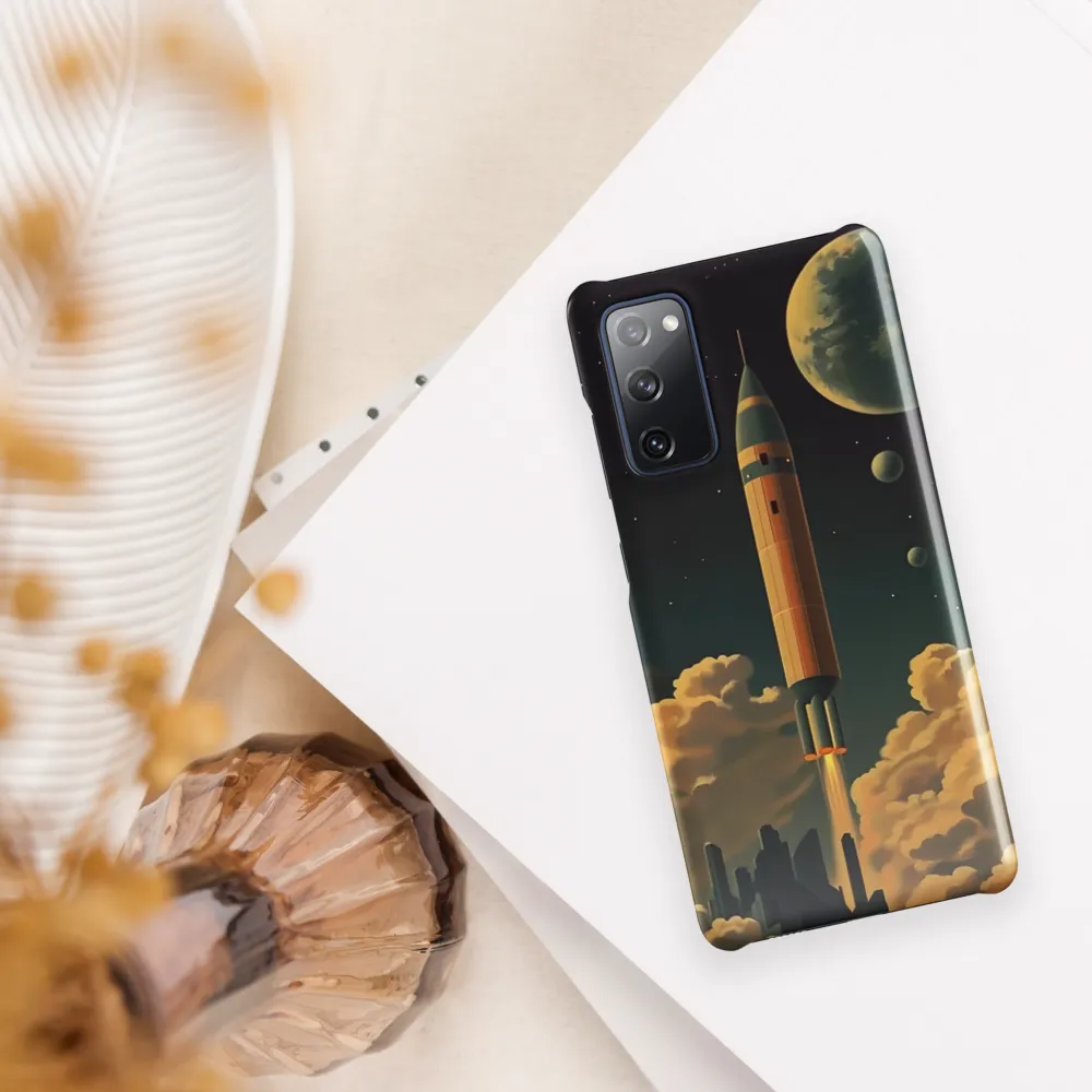 Journey Through the Cosmic Frontier | Phone Case |  S20 FE | Snap Case | Glossy