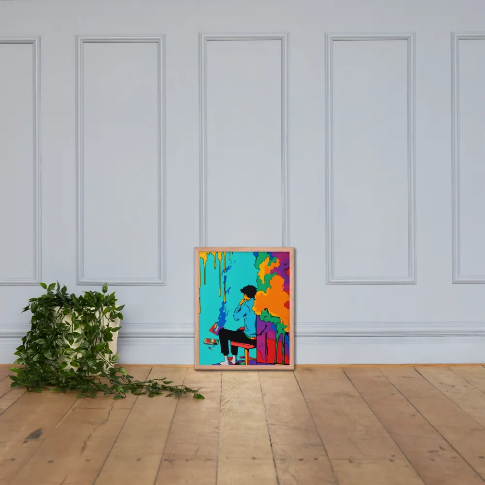 The Artist Within | Poster with Red oak Frame | 16″×20″