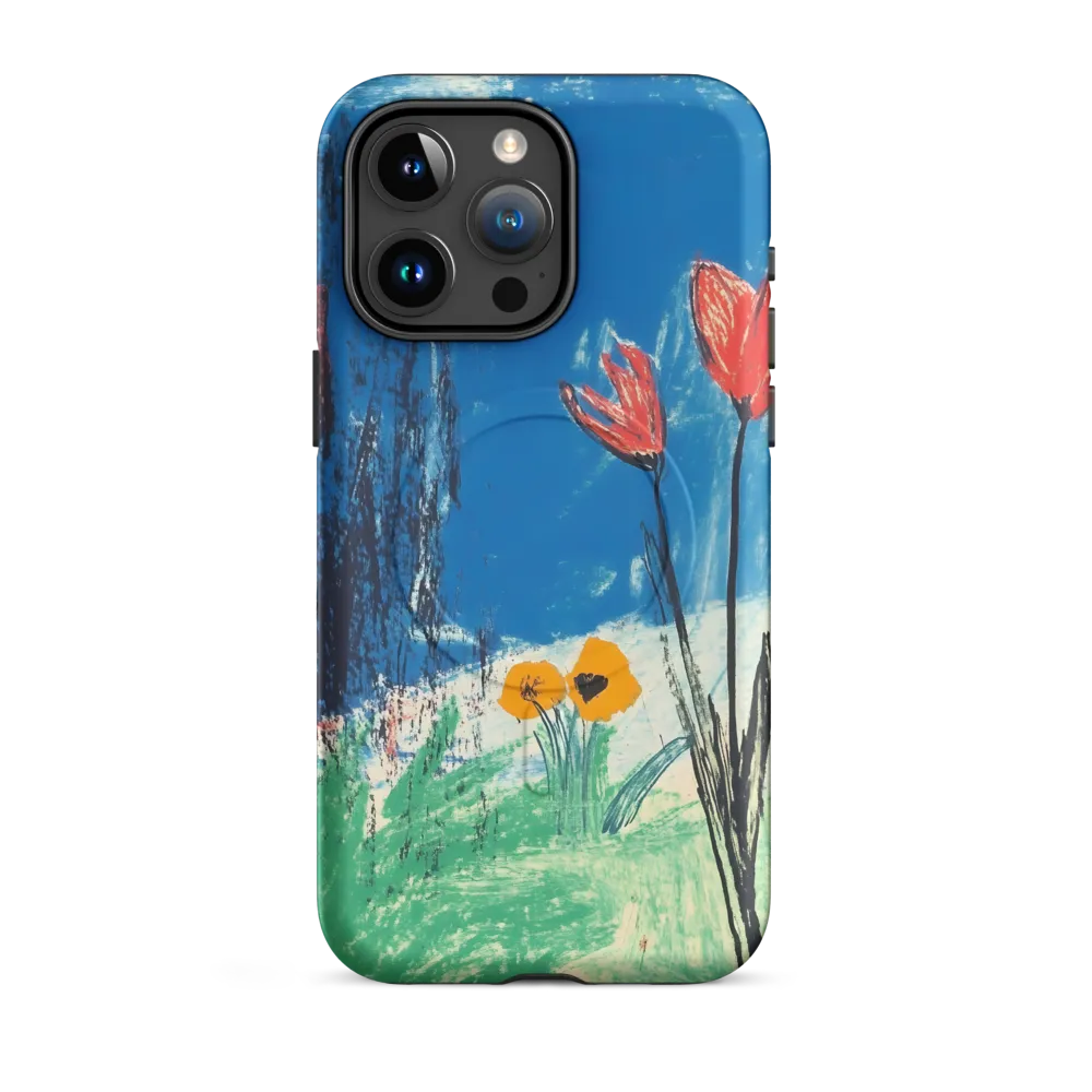 Joyful Blossoms in Blue