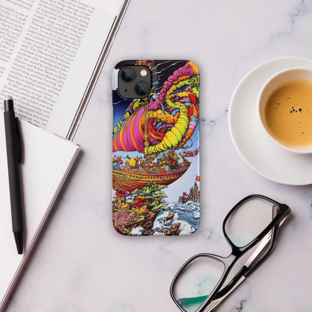 Voyage of Whimsy: A Surreal Sailor's Dream | Phone Case |  14 Plus | Snap Case | Matte