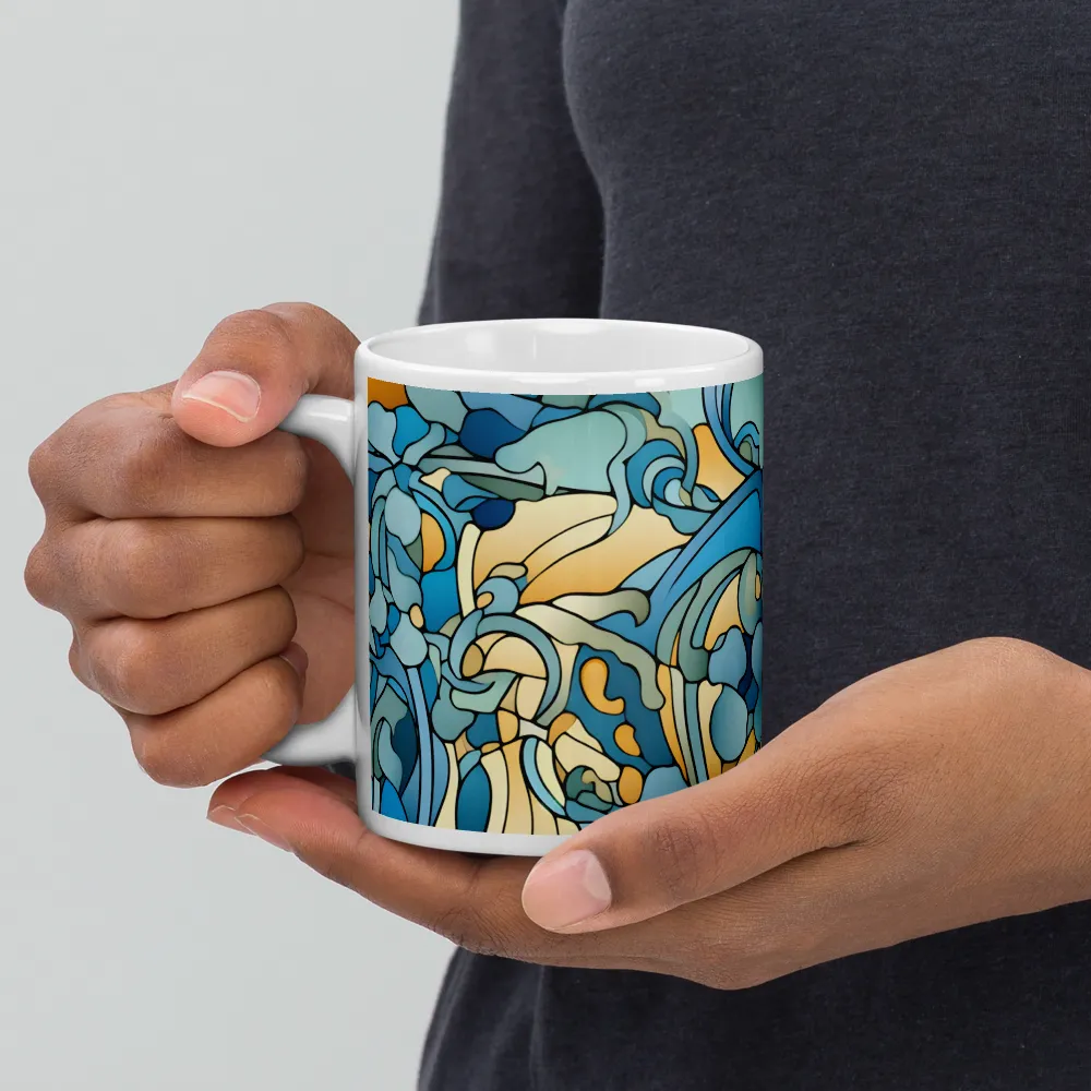 Dancing Waves of the Ocean | Mugs | Multiple Sizes & Colors