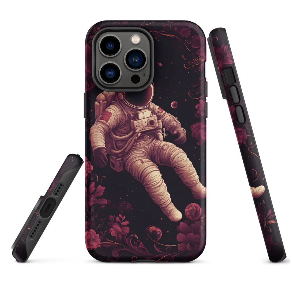 Cosmic Bloom: An Astronaut's Journey