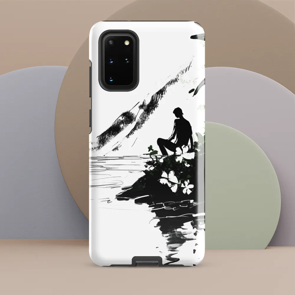 Contemplation by the Water | Phone Case |  S20 Plus | Tough Case | Glossy