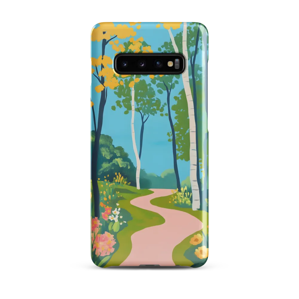 The Winding Path of Nature | Phone Case |  S10 Plus | Snap Case | Glossy