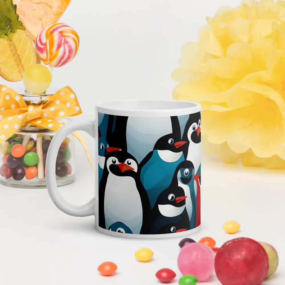 Penguin Parade | Mugs | Multiple Sizes & Colors