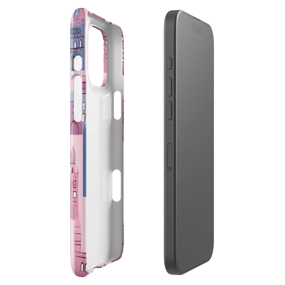 Whimsical Castles: A Playful Tapestry | Phone Case |  16 Pro Max | Snap Case | Glossy