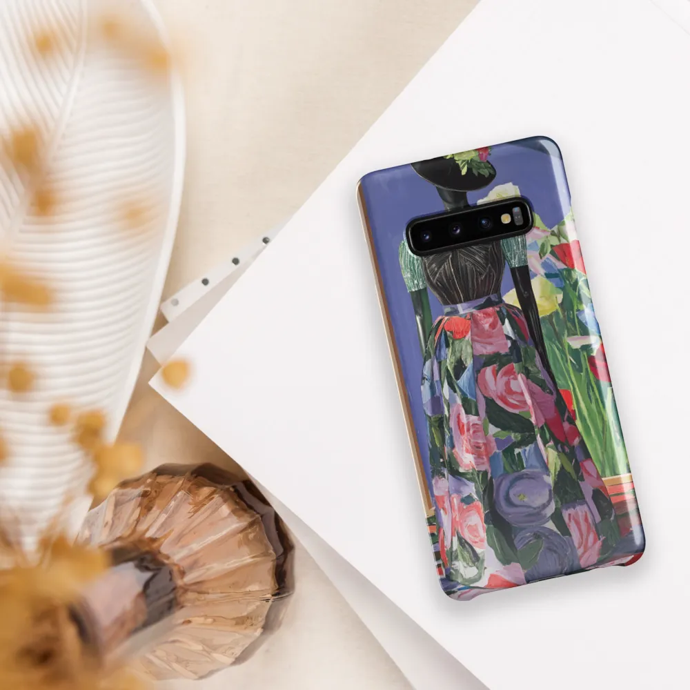 Floral Fantasy: A Celebration of Color and Style | Phone Case |  S10 Plus | Snap Case | Glossy