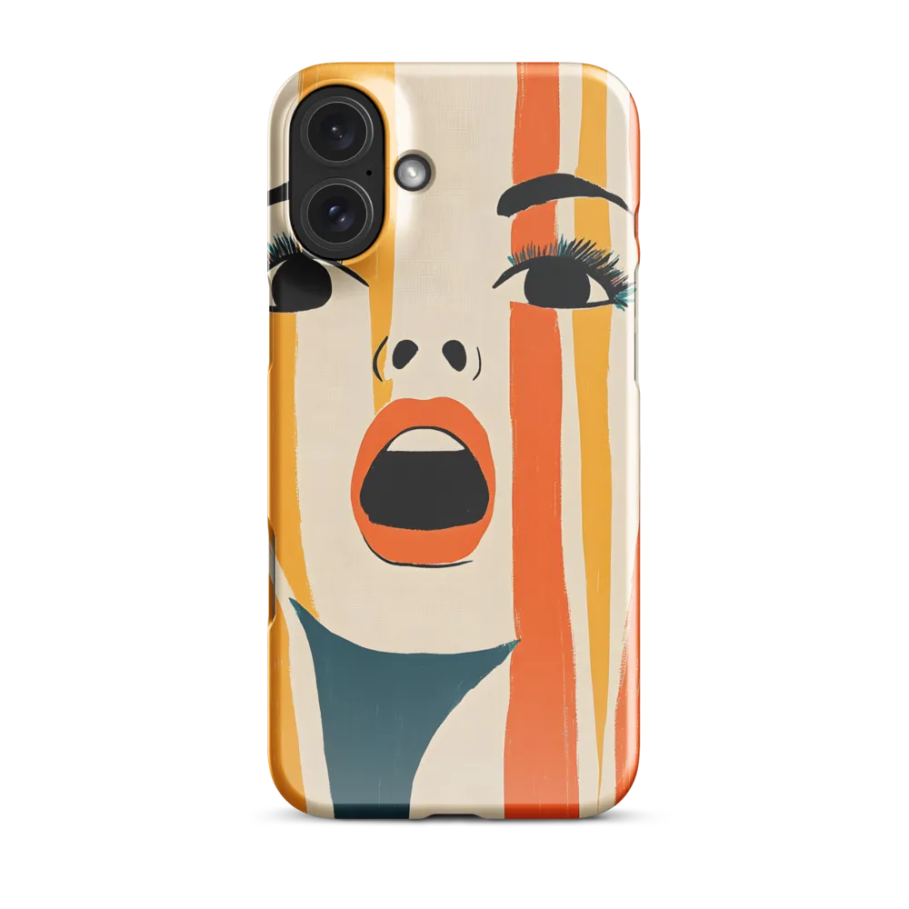 Vivid Expression | Phone Case |  16 Plus | Snap Case | Glossy