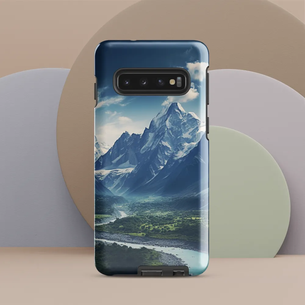 Majestic Serenity: A Landscape of Mountains and Rivers