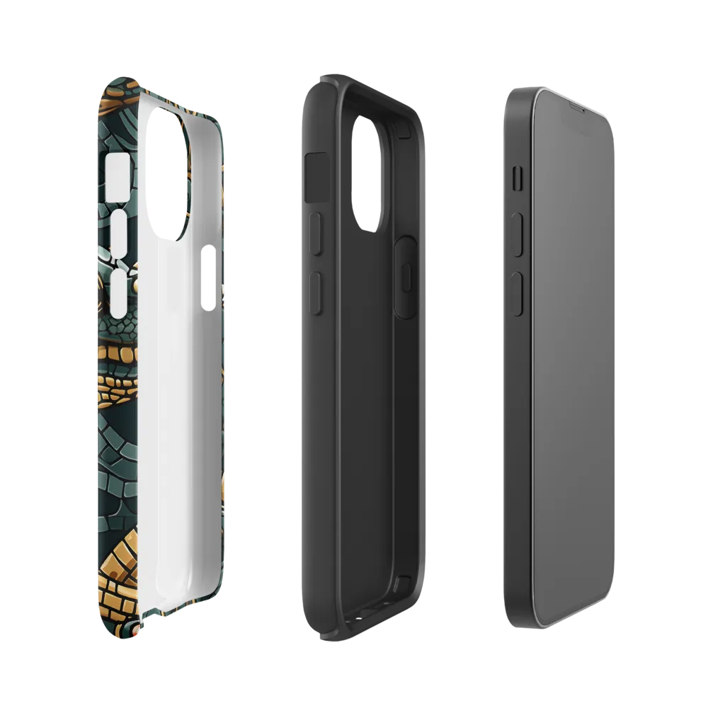 Lizards of Abstraction | Phone Case |  13 mini | Tough Case | Matte