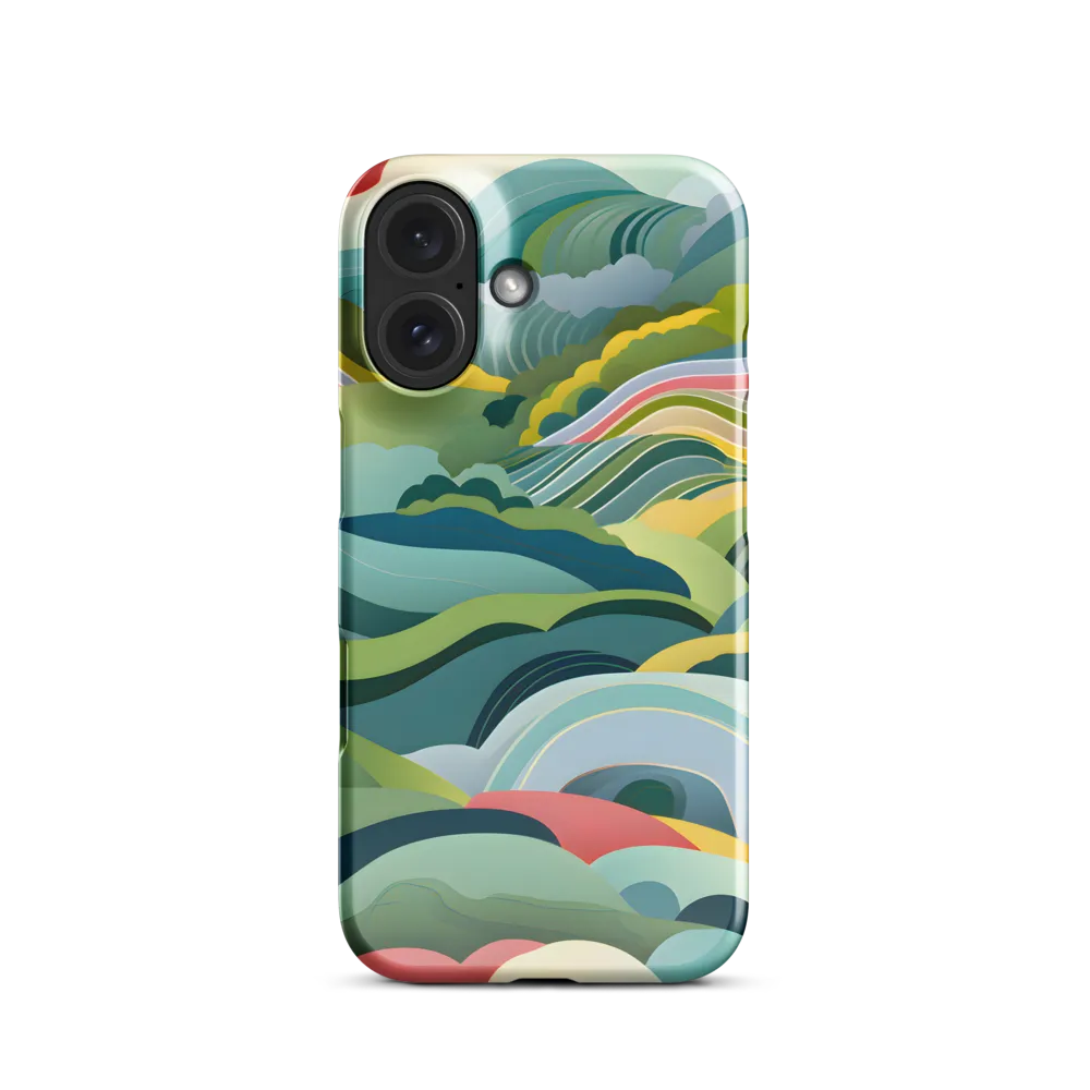 Waves of Serenity | Phone Case |  16 | Snap Case | Glossy