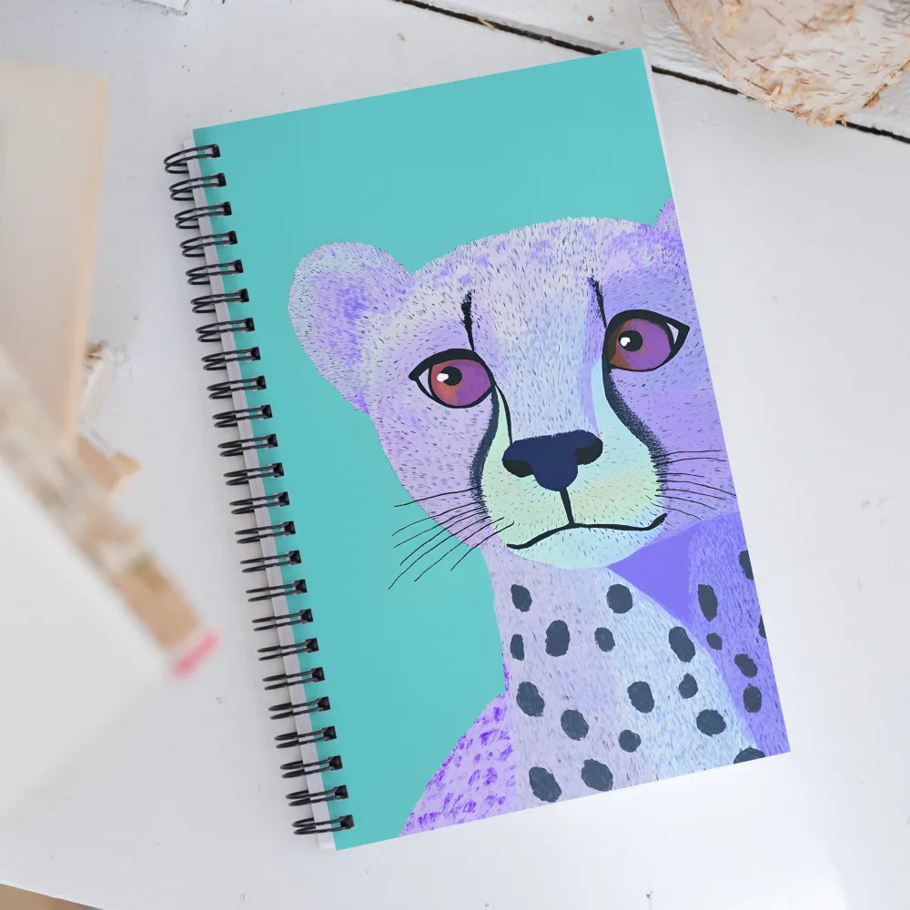 Curious Cheetah | Spiral Notebook