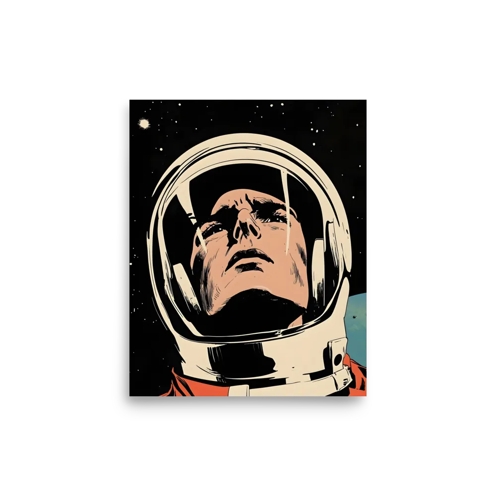 Gaze of the Astronaut | Poster | 8″×10″
