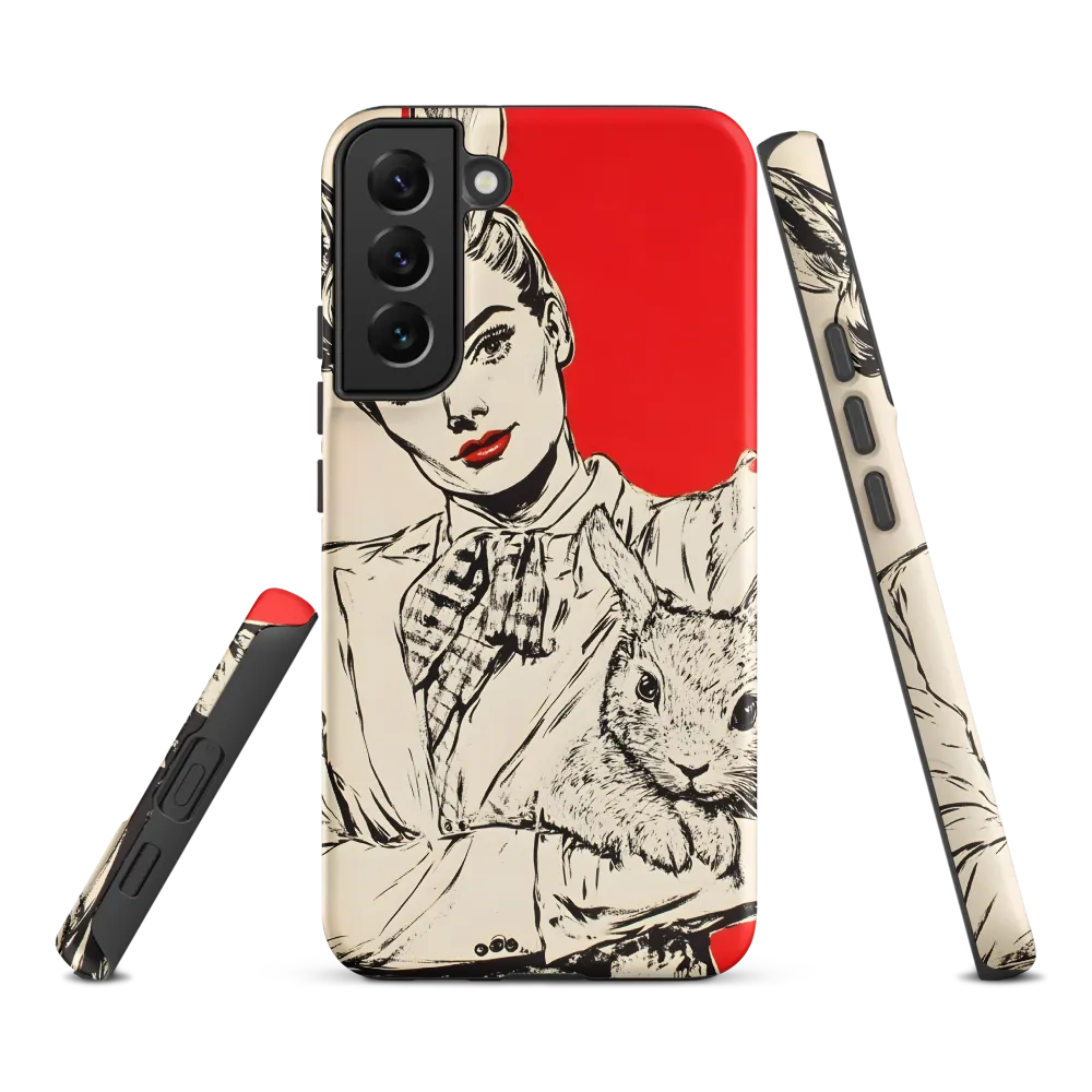 Whimsical Elegance: The Rabbit Lady