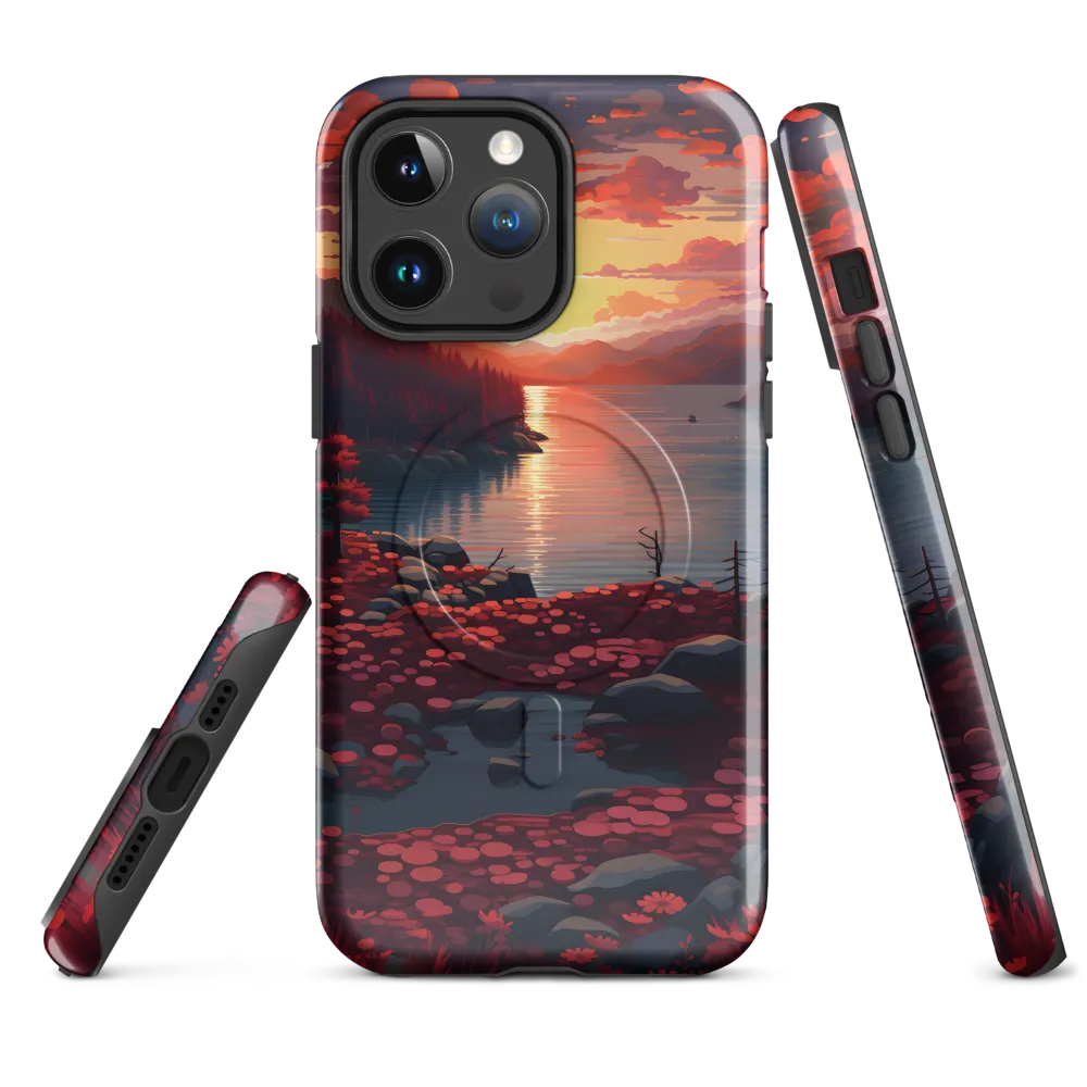 Serenity at Dusk | Phone Case |  14 Pro Max | MagSafe® Tough Case | Glossy