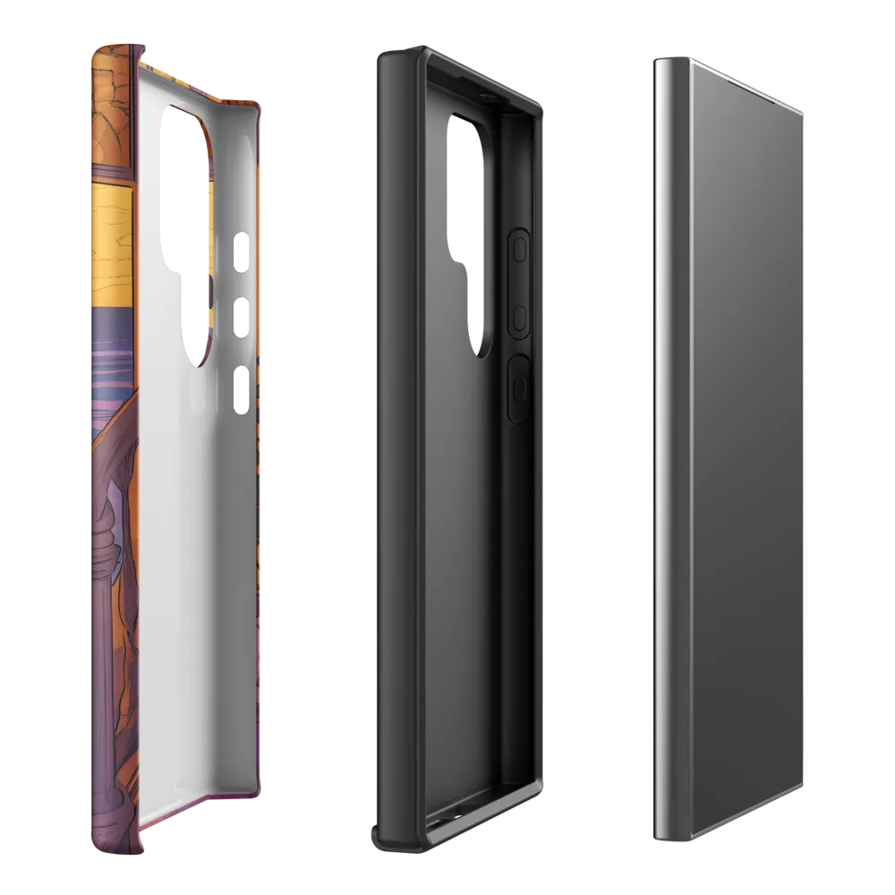 Whispers of the Sunset | Phone Case |  S24 Ultra | Tough Case | Matte