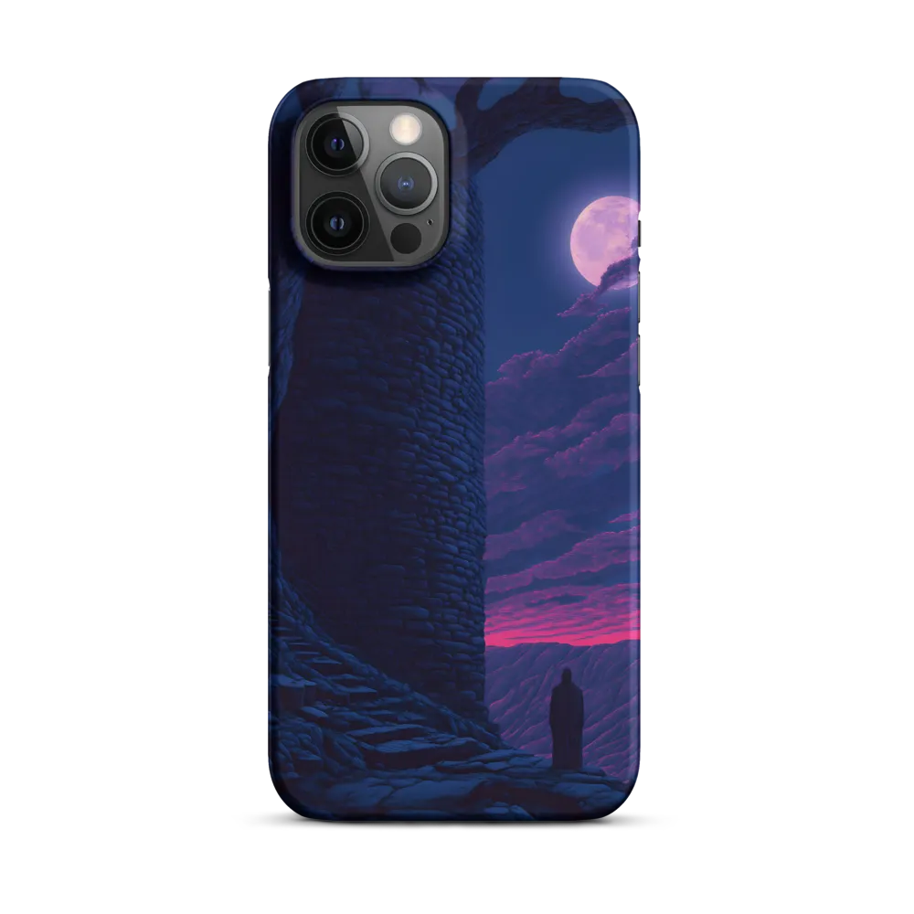 Moonlit Solitude | Phone Case |  12 Pro Max | Snap Case | Matte