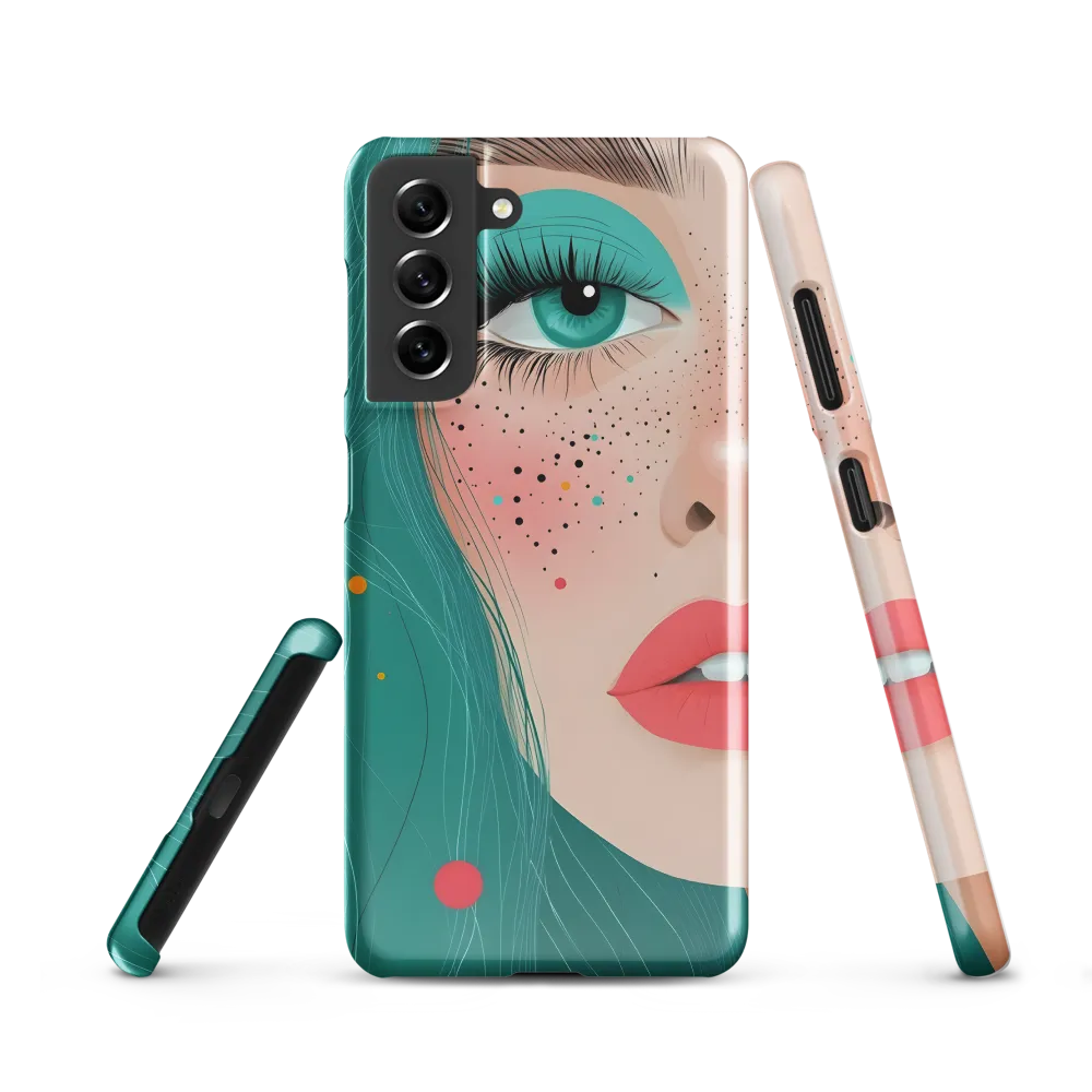 A Playful Portrait: Turquoise Temptation