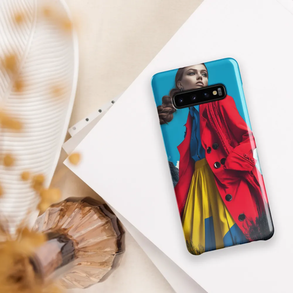 Vibrant Elegance | Phone Case |  S10 Plus | Snap Case | Glossy