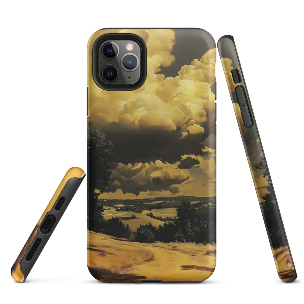 Golden Serenity in the Landscape