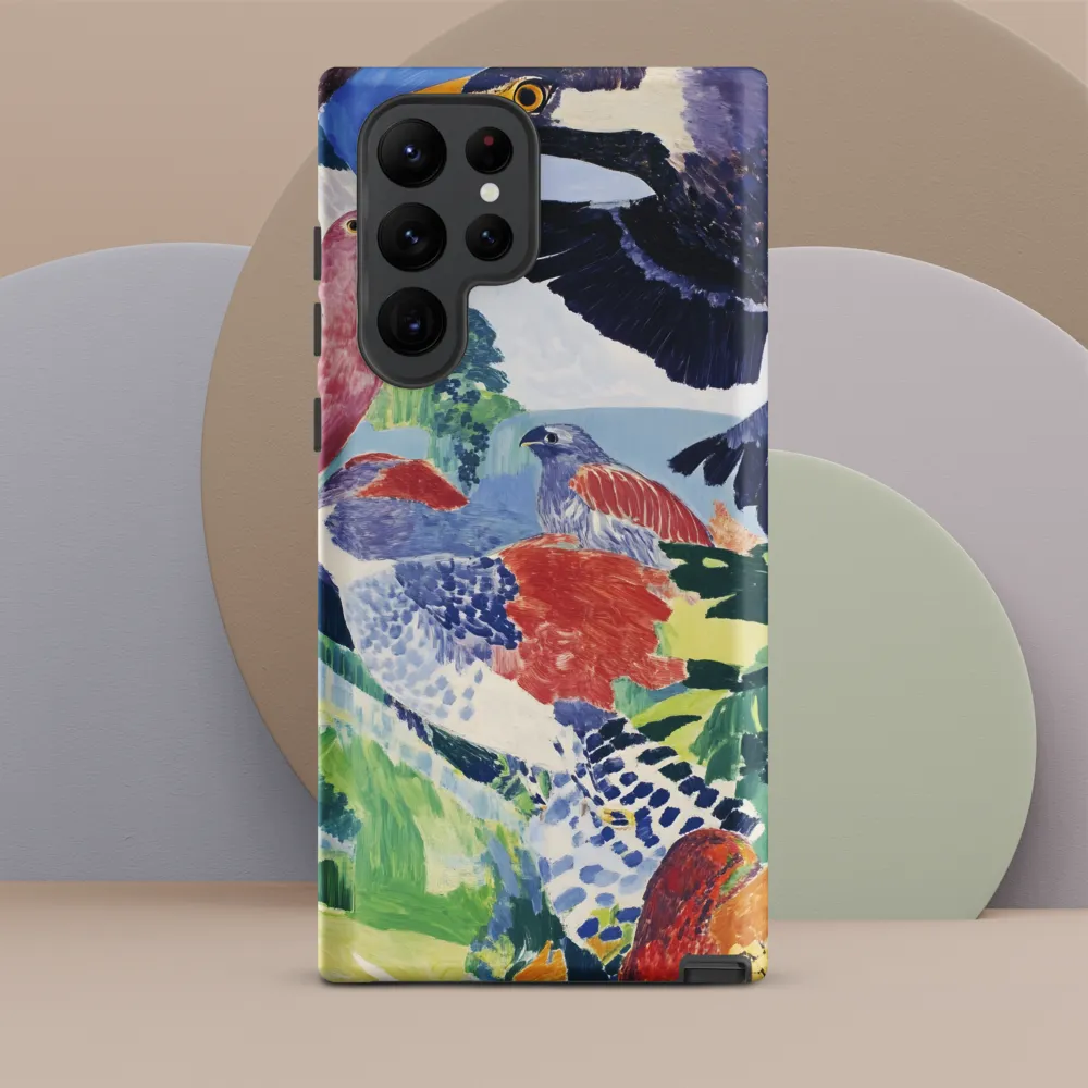 Symphony of Birds | Phone Case |  S22 Ultra | Tough Case | Matte