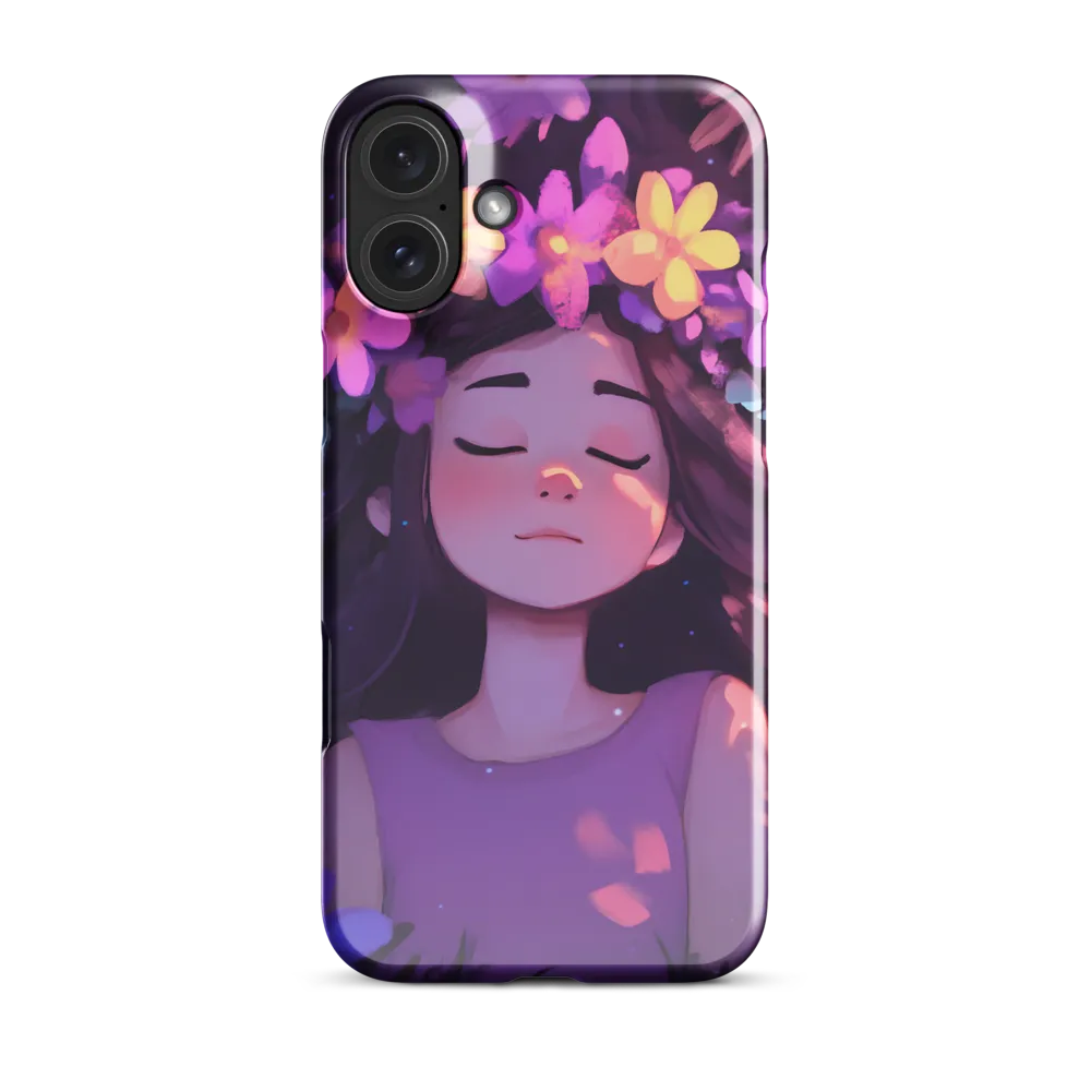 Serenade in Bloom | Phone Case |  16 Plus | Snap Case | Glossy