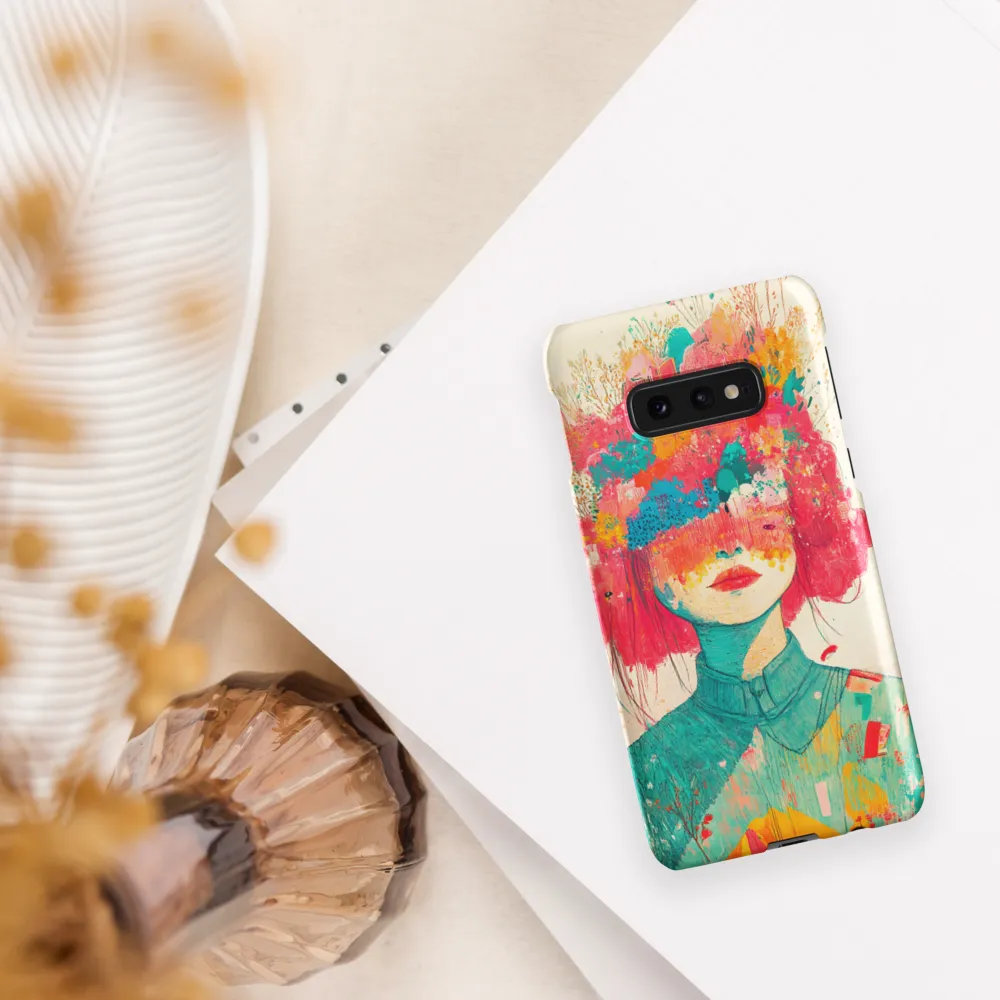 Whimsical Floral Portrait